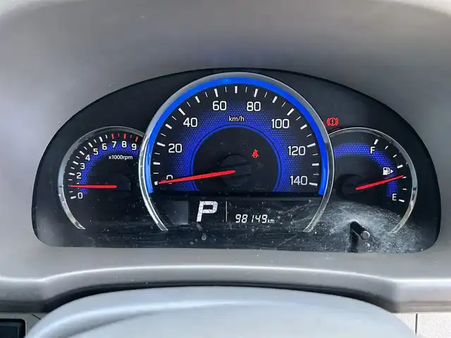 スズキ エブリィ ワゴン PZターボ 奈良県 2018(平30)年 9.9万km ブルーイッシュブラックパール3 プッシュスタート　/ターボ車　/ＥＴＣ　/片側パワースライドドア　/オートライト　/純正フロアマット　/純正アルミホイール　/横滑り防止装置　/盗難防止装置　/エアバッグ　/衝突被害軽減システム