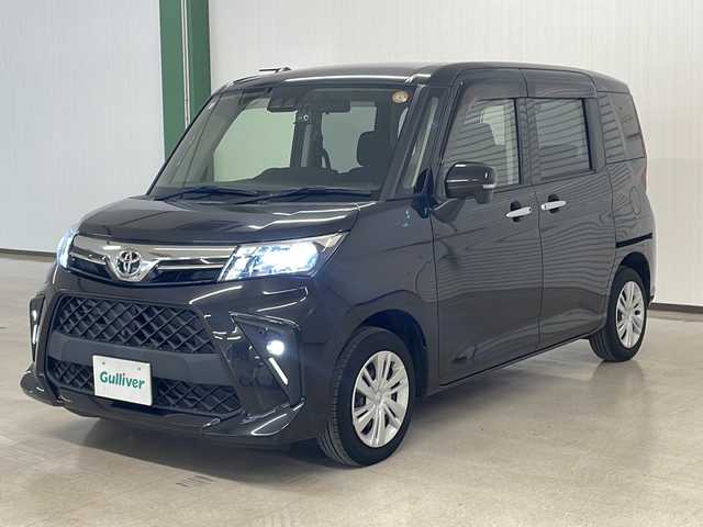 トヨタ ルーミー G 熊本県 2021(令3)年 2.1万km ブラックマイカメタリック 純正ディスプレイオーディオ（ラジオ/フルセグ/ＢＴ/ＵＳＢ）/ＥＴＣ/全方位カメラ/ドライブレコーダー/ステアリングリモコン/シートヒーター/両側パワースライドドア/シートヒーター/クリアランスソナー/横滑り防止装置/衝突軽減システム/アイドリングストップ/フロアマット/ドアバイザー/プッシュスタート/スマートキー/スペアキー1本
