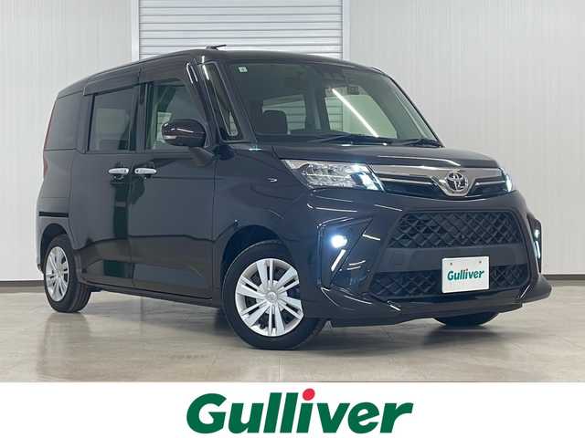 トヨタ ルーミー G 熊本県 2021(令3)年 2.1万km ブラックマイカメタリック 純正ディスプレイオーディオ（ラジオ/フルセグ/ＢＴ/ＵＳＢ）/ＥＴＣ/全方位カメラ/ドライブレコーダー/ステアリングリモコン/シートヒーター/両側パワースライドドア/シートヒーター/クリアランスソナー/横滑り防止装置/衝突軽減システム/アイドリングストップ/フロアマット/ドアバイザー/プッシュスタート/スマートキー/スペアキー1本