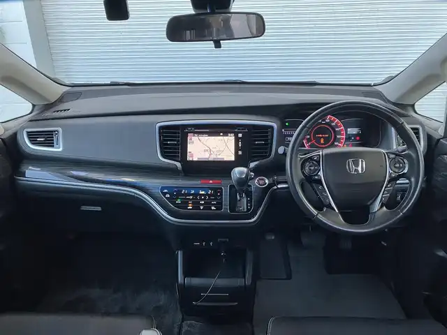 ホンダ オデッセイ アブソルート EX 高知県 2015(平27)年 7.6万km クリスタルブラックパール 純正ナビ/Bluetooth接続/ETC/ドライブレコーダー/クルーズコントロール/バックカメラ/運転席パワーシート/WAC/フルセグテレビ/純正フロアマット/純正18インチアルミホイール/両側パワースライドドア/横滑り防止装置/盗難防止装置/衝突被害軽減システム/LEDヘッドライト