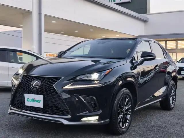 レクサス ＮＸ 300 クール&ブライト 熊本県 2020(令2)年 4.5万km グラファイトブラックガラスフレーク 純正ナビ/【フルセグTV/CD/DVD/Bluetooth】/バックカメラ/レーダークルーズコントロール/衝突被害軽減ブレーキ/レーンキープアシスト/コーナーセンサー/黒レザーシート/前席パワーシート/前席シートヒーター/エアシート/ハンドルヒーター/純正18インチAW/ドライブレコーダー/ブレーキホールド/電動パーキング/パドルシフト/ビルトインETC2.0/オートLEDヘッドライト/ウィンカーミラー/プッシュスタート/ステアリングスイッチ/純正フロアマット/横滑り防止/盗難防止装置/保証書/取扱説明書