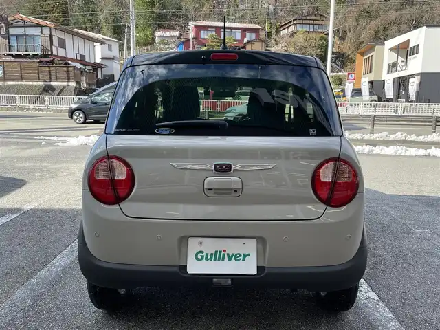 スズキ ラパン ＬＣ X 岐阜県 2025(令7)年 0.2万km フォーンベージュメタリック/アーバンブラウン 2トーン ワンオーナー/4WD/純正ディスプレイオーディオ/【Bluetooth．USB.AM/FM】/ハーフレザーシート/シートヒーター/コーナーセンサー/レーンキープアシスト/衝突被害軽減システム/バックカメラ/ドライブレコーダー/ETC/純正フロアマット/横滑り防止装置/ウィンカーミラー/ドアバイザー/スマートキー/保証書/取扱説明書/スペアキー