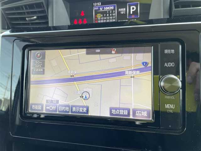 トヨタ タンク カスタムG 石川県 2017(平29)年 8.1万km 紺Ｍ 純正メモリーナビ/純正CD/ワンセグTV/バックカメラ/LEDヘッドライト/ETC/両側パワースライドドア/スマートキー/プッシュスタート/クルーズコントロール/トヨタセーフティセンス/純正アルミホイール/電動ミラー