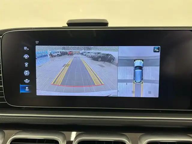 メルセデス・ベンツ ＧＬＥ３００ｄ 4MATIC AMGライン 岡山県 2019(令1)年 2.7万km ダイヤモンドホワイト 純正ナビ　（Bluetooth/全方位カメラ　/ブルメスタ―　/アンゼエントライト　/パノラマガラスサンルーフ　/レザーシート　/シートヒーター　/エアーシート　/ランニングボード　/ワイヤレスチャージ　/ＬＥＤヘッドライト　/オートライト/オートワイパー/アクティブレーンキーピングアシスト/アクティブブレーキアシスト/アテンションアシスト/BSA/レーンチェンジアシスト/PTG/カップホルダー