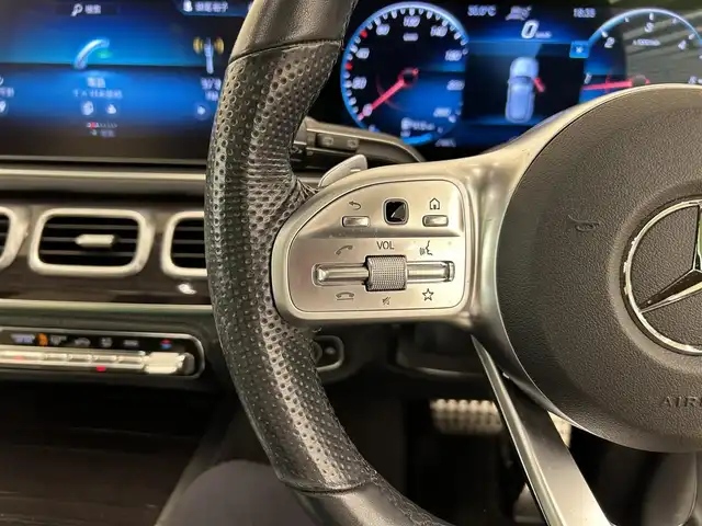 メルセデス・ベンツ ＧＬＥ３００ｄ 4MATIC AMGライン 岡山県 2019(令1)年 2.7万km ダイヤモンドホワイト 純正ナビ　（Bluetooth/全方位カメラ　/ブルメスタ―　/アンゼエントライト　/パノラマガラスサンルーフ　/レザーシート　/シートヒーター　/エアーシート　/ランニングボード　/ワイヤレスチャージ　/ＬＥＤヘッドライト　/オートライト/オートワイパー/アクティブレーンキーピングアシスト/アクティブブレーキアシスト/アテンションアシスト/BSA/レーンチェンジアシスト/PTG/カップホルダー