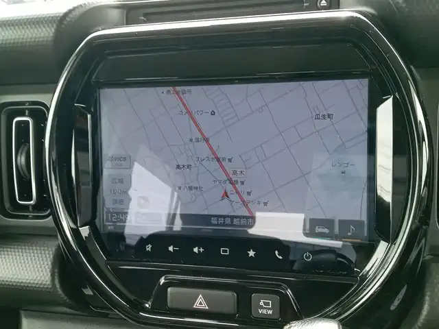 スズキ ハスラー HYBRID X ターボ 福井県 2020(令2)年 9.4万km ピュアホワイトP ４WD/純正15インチAW/全方位カメラ/ビルトインETC2.0/純正ナビ/フルセグテレビ/アダプティブクルーズコントロール/前後コーナーセンサー/衝突被害軽減システム/シートヒーター/アイドリングストップ/横滑り防止装置/レーンキープアシスト/盗難防止装置/純正フロアマット/ダブル＋サイドエアバッグ/カーテンエアバッグ/スマートキー