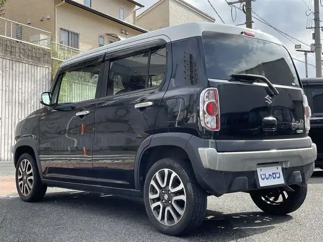 スズキ ハスラー Jスタイル Ⅱ 福岡県 2016(平28)年 8万km ブルーイッシュブラックパール (株)IDOMが運営する【じしゃロン八幡西店】の自社ローン専用車両になります。こちらは現金またはオートローンご利用時の価格です。自社ローンご希望の方は別途その旨お申付け下さい/純正メモリーナビ(CN-E302Z)/ワンセグTV/CD/前席シートヒーター/衝突被害軽減システム/車線逸脱抑制機能/ハーフレザーシート/アイドリングストップ/オートライト/ウィンカーミラー/プッシュスタート