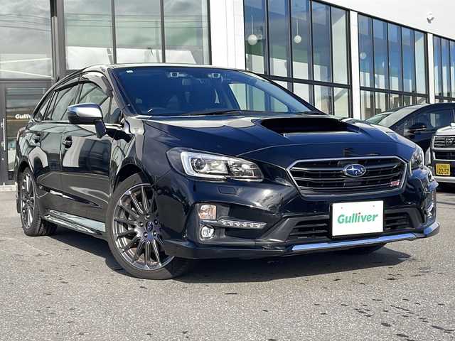 スバル レヴォーグ 1．6STIスポーツアイサイト 青森県 2017(平29)年 2.3万km クリスタルブラックシリカ ・純正SDナビ/・Bluetooth/フルセグ/・横滑り防止装置/・レーンキープアシスト/・衝突被害軽減システム/・レーダークルーズコントロール/・オートマチックハイビーム/・バック/サイドカメラ/・ドライブレコーダー/・LEDヘッドライト/・フォグランプ/・スマートキー/・プッシュスタート/・ハーフレザーシート/・シートヒータ/・D席パワーシート/・純正フロアマット/・電動格納ミラー/・純正AW18インチ