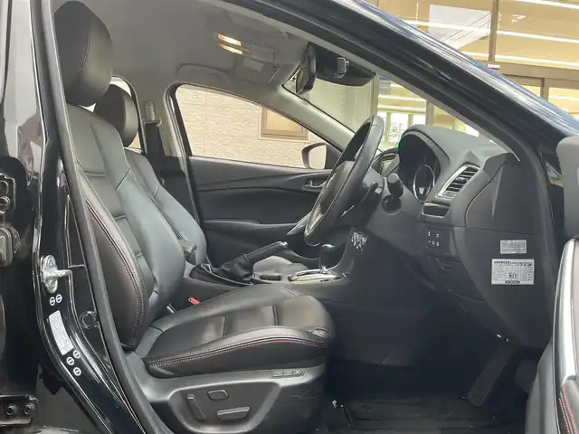 マツダ アテンザ セダン XD Lパッケージ 静岡県 2012(平24)年 2.7万km ジェットブラックマイカ ワンオーナー/純正ナビ/フルセグTV/DVD/CD/SD/MSV/BT/BOSEサウンドシステム/バックカメラ/黒革シート/前席シートヒーター/前席パワーシート/運転席シートメモリー/前後ドライブレコーダー/衝突軽減ブレーキ/レーンキープアシスト/レーダークルーズコントロール/AFS/HIDヘッドライト/純正19インチAW/ステアリングスイッチ/ビルトインETC/パドルシフト/スマートキー×2/保証書/取扱説明書/H27/29/R1/3/5点検記録簿有