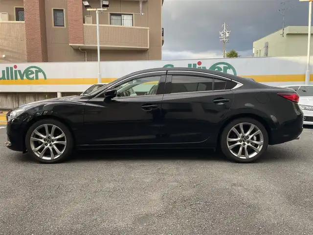 マツダ アテンザ セダン XD Lパッケージ 静岡県 2012(平24)年 2.7万km ジェットブラックマイカ ワンオーナー/純正ナビ/フルセグTV/DVD/CD/SD/MSV/BT/BOSEサウンドシステム/バックカメラ/黒革シート/前席シートヒーター/前席パワーシート/運転席シートメモリー/前後ドライブレコーダー/衝突軽減ブレーキ/レーンキープアシスト/レーダークルーズコントロール/AFS/HIDヘッドライト/純正19インチAW/ステアリングスイッチ/ビルトインETC/パドルシフト/スマートキー×2/保証書/取扱説明書/H27/29/R1/3/5点検記録簿有