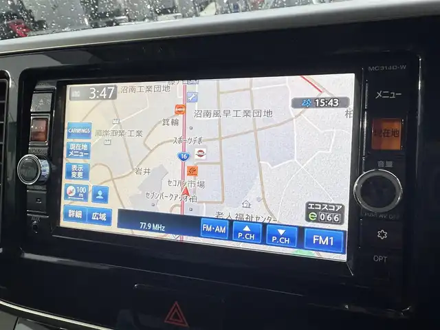 日産 デイズ ルークス HWS X Vセレ +SeftyⅡ 千葉県 2015(平27)年 2万km プレミアムパープルP 純正SDナビ/(フルセグTV/CD/DVD/Bluetooth)/全方位カメラ/ドライブレコーダー/ETC/片側パワースライドドア/純正アルミホイール/純正フロアマット/エマージェンシーブレーキ/横滑り防止装置/オートライト/スマートキー/スペアキー/プッシュエンジンスタート