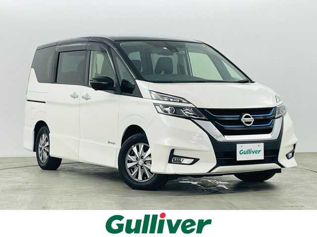 日産 セレナ e－パワー ハイウェイスター V 福島県 2018(平30)年 3.9万km ブリリアントホワイトパール 2トーン エマージェンシーブレーキ/・レーンキープアシスト/・ブラインドスポットモニター/・標識認識機能/・クリアランスソナー/・プロパイロット/ALPINEナビ/・型番:ZX11Z/・フルセグTV/Bluetooth/CD/DVD/AUX/・アラウンドビューモニター/・ETC/・ドライブレコーダー/両側パワースライドドア/・ハンズフリーオートスライドドア/インテリジェントパーキングアシスト/アイドリングストップ/革巻きステアリング/・ステアリングスイッチ/・チルトステアリング/プッシュスタート/・スマートキー/・スペアキー/LEDヘッドライト/・オートライト/・フォグライト/電動格納ミラー/純正フロアマット