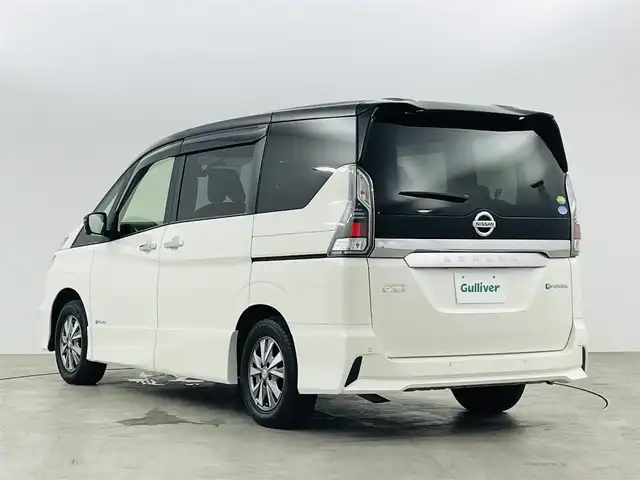 日産 セレナ e－パワー ハイウェイスター V 福島県 2018(平30)年 3.9万km ブリリアントホワイトパール 2トーン エマージェンシーブレーキ/・レーンキープアシスト/・ブラインドスポットモニター/・標識認識機能/・クリアランスソナー/・プロパイロット/ALPINEナビ/・型番:ZX11Z/・フルセグTV/Bluetooth/CD/DVD/AUX/・アラウンドビューモニター/・ETC/・ドライブレコーダー/両側パワースライドドア/・ハンズフリーオートスライドドア/インテリジェントパーキングアシスト/アイドリングストップ/革巻きステアリング/・ステアリングスイッチ/・チルトステアリング/プッシュスタート/・スマートキー/・スペアキー/LEDヘッドライト/・オートライト/・フォグライト/電動格納ミラー/純正フロアマット
