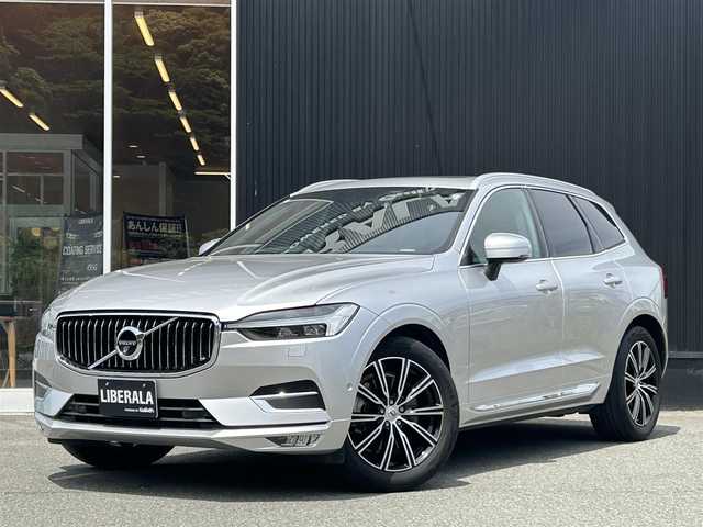 ボルボ ＸＣ６０ B5 AWD インスクリプション 福岡県 2021(令3)年 2.4万km ブライトシルバーM 純正HDDナビ/(BT/USB/フルセグ/Applecarplay/AndroidAuto)/360度カメラ/ACC/サンルーフ/レザシート（ベージュ）/シートメモリ（前席）/パワーシート（全席）/ベンチレーション（前席）/harman/kardon/パークアシストパイロット/ヘッドアップディスプレイ/ブラインドスポットモニター/パイロットアシスト/オートライト/フル・アクティブ・ハイビーム/ワイヤレスチャージング/電動リヤゲート/純正19インチAW/純正ドラレコ前方/純正フロアマット