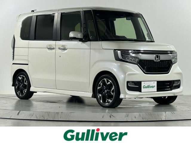 ホンダ Ｎ ＢＯＸ カスタム G L ターボ ホンダセンシング 佐賀県 2018(平30)年 7.7万km プレミアムホワイトパールⅡ 純正7インチナビ/CD/DVD/フルセグTV/Bluetooth/衝突軽減ブレーキ/両側パワースライドドア/LEDヘッドライト/前後ドライブレコーダー/ビルトインETC/電動格納ミラー/追従付きクルーズコントロール/USB入力/タイプC充電/オートライト/フロアマット/純正15インチアルミホイール