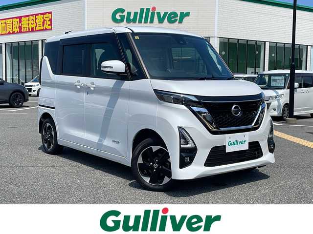 日産 ルークス HWS X プロパイロットED 鳥取県 2020(令2)年 5.1万km ホワイトパール ４・W・D/純正9インチナビ/TV/CD/DVD/BT/USB/アラウンドビューモニター/プロパイロット/エマージェンシーブレーキ/レーンキープアシスト/両側パワースライドドア/ドライブレコーダー（前方）/LEDヘットライト/フォグライト/純正14インチアルミホイール/プッシュエンジンスタート/スマートキー/アイドリングストップ/スロアマット・ドアバイザー