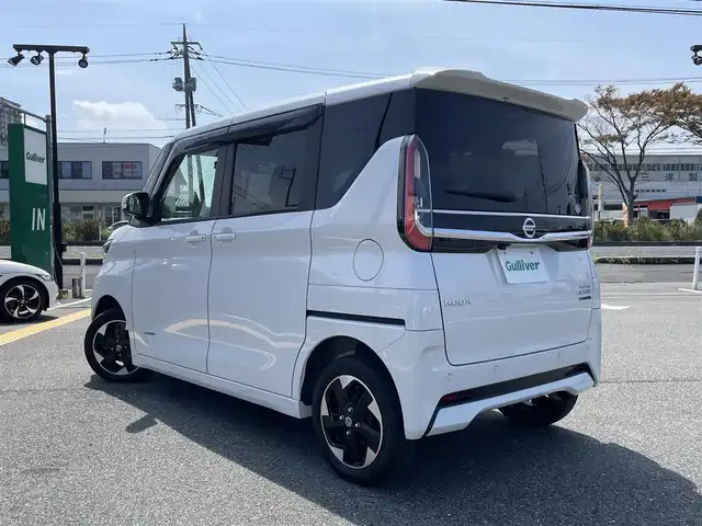 日産 ルークス HWS X プロパイロットED 鳥取県 2020(令2)年 5.1万km ホワイトパール ４・W・D/純正9インチナビ/TV/CD/DVD/BT/USB/アラウンドビューモニター/プロパイロット/エマージェンシーブレーキ/レーンキープアシスト/両側パワースライドドア/ドライブレコーダー（前方）/LEDヘットライト/フォグライト/純正14インチアルミホイール/プッシュエンジンスタート/スマートキー/アイドリングストップ/スロアマット・ドアバイザー