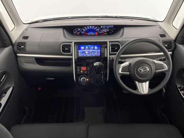 ダイハツ タント カスタム X 宮崎県 2015(平27)年 8.3万km パールホワイトⅢ 禁煙車/純正ナビTV/（NSZN-W65D/CD/DVD/Bluetooth/フルセグTV)/純正キセノンオートライト/純正フォグ/純正14インチアルミ/純正エアロ/純正ルーフエンドスポイラー/純正フロアマット/左側電動スライドドア/オートエアコン/リアプライバシーガラス/スマートキー/プッシュエンジンスタート/新車時保証書/取扱い説明書