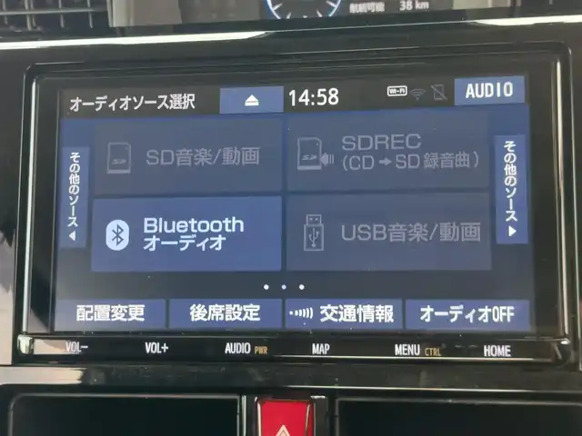トヨタ ルーミー カスタムG－T 東京都 2021(令3)年 4.8万km パールホワイトⅢ ワンオーナー/純正9インチナビ(NSZT-Y68T)/【AM/FM/CD/DVD/TV/SD/BT/HDMI】/純正12.1型後席ディスプレイ/バックカメラ/ETC2.0/前後ドライブレコーダー/レーダークルーズコントロール/両側電動スライドドア/シートヒーター/コーナーセンサー/LEDヘッドライト/フォグランプ/純正15インチAW/オートブレーキホールド/ISOFIX/スマートキー/プッシュスタート/スペアキー×１/取扱説明書/保証書