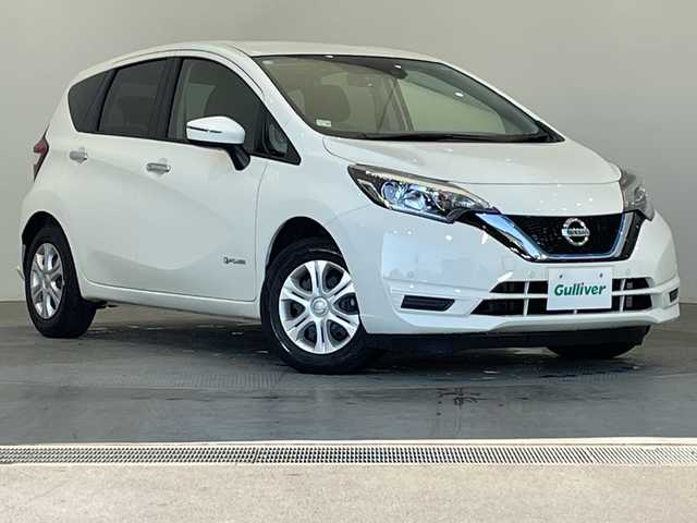 日産 ノート e－パワー B 栃木県 2020(令2)年 3.1万km ホワイト メモリナビ/(Bluetooth/SD/iPod)/バックカメラ/コーナーセンサー/ETC/前方ドラレコ/禁煙車/オートライト/横滑り防止装置/スマートキー/プッシュスタート/ウィンカーミラー/フロアマット