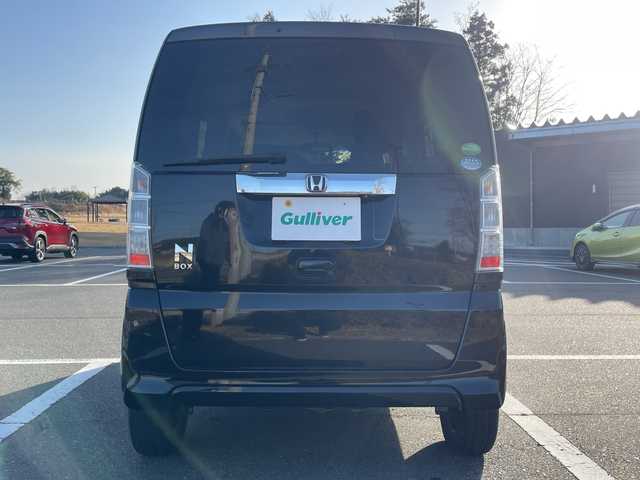 ホンダ Ｎ ＢＯＸ G SSパッケージ 福島県 2017(平29)年 9万km クリスタルブラックパール ４WD/社外メモリーナビ/横滑り防止装置/バックカメラ/ETC/ECONモード/両側パワースライドドア/前席シートヒーター/ステアリングリモコン/プッシュスタート/スマートキー/オートライト/電格ミラー/ドアバイザー