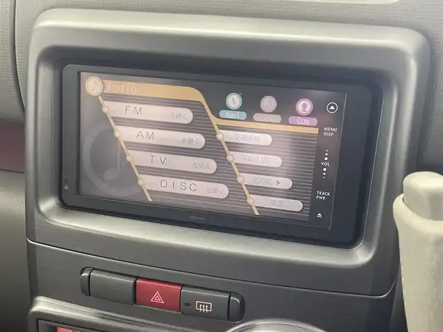 トヨタ ピクシススペース X 群馬県 2012(平24)年 3.3万km ライトローズマイカメタリック 純正ナビ　ＤＶＤ／ＣＤ　ワンセグ　ＥＴＣ　キセノンヘッドライト　パワーステアリング　パワーウィンドウ　アイドリングストップ　オートエアコン　スマートキー　スペアキー　キーレス　純正フロアマット　禁煙