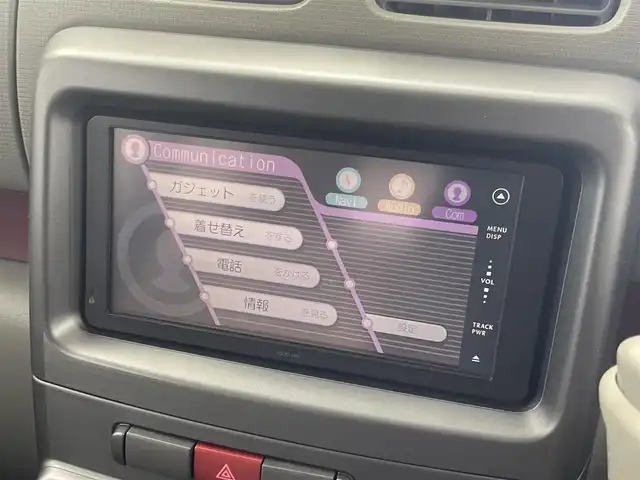 トヨタ ピクシススペース X 群馬県 2012(平24)年 3.3万km ライトローズマイカメタリック 純正ナビ　ＤＶＤ／ＣＤ　ワンセグ　ＥＴＣ　キセノンヘッドライト　パワーステアリング　パワーウィンドウ　アイドリングストップ　オートエアコン　スマートキー　スペアキー　キーレス　純正フロアマット　禁煙