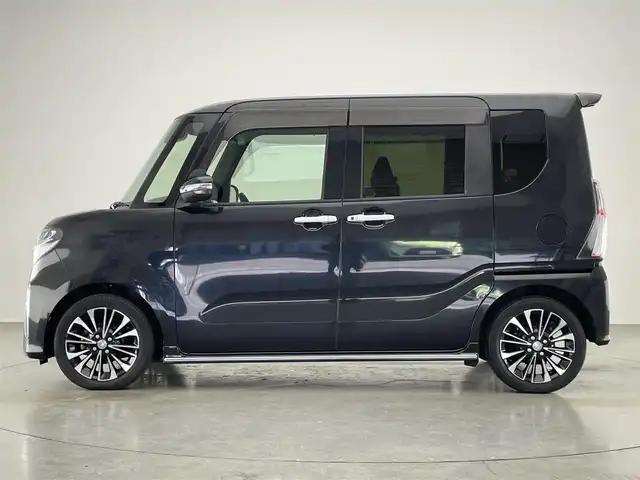 ダイハツ タント カスタム RS スタイルセレクション 愛知県 2020(令2)年 7.6万km ブラックマイカメタリック 純正９型ナビ　シートヒーター　禁煙　バックカメラ　両側パワスラ　追従クルコン　フルセグTV　ＤＶＤ　ドラレコ　ＥＴＣ　スマアシ　USB　衝突軽減　車線逸脱　LEDオートライト　フォグ　純正フロアマット　オートハイビーム　Bluetooth　プッシュスタート　スマートキー