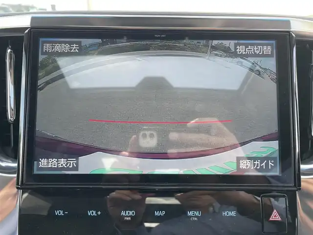 トヨタ アルファードハイブリット SR Cパッケージ 富山県 2019(令1)年 2.6万km ダークレッドマイカメタリック 純正10インチナビ＆フルセグTV/（BT＆CD＆DVD＆USB＆SD)/サンルーフ/後席モニター/デジタルインナーミラー/バックカメラ/レーダークルーズコントロール/前席（パワーシート＆シートヒーター＆エアシート）/前後ドラレコ/ウッドコンビステアリング/ステアリングヒーター/オットマン/三眼ヘッドライト/BSM/オートライト/LEDライト/シーケンシャルウィンカー/ビルトインETC