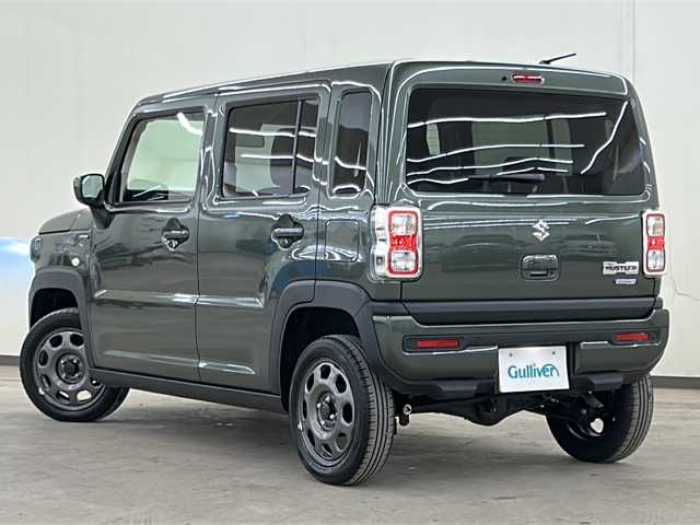 スズキ ハスラー HYBRID G 道央・札幌 2024(令6)年 0.3万km クールカーキPM /クルーズコントロール追従走行//衝突被害軽減システム//レーンアシスト//横滑り防止装置//パーキングアシスト//コーナーセンサー//アイドリングストップ//ヒーター付きシート//4WD//オートエアコン//パワーステアリング//パワーウィンドウ//ABS//純正LEDヘッドライト//スマートキー//スペアキー1本//エンジンスタートボタン//エアバッグダブル＋サイド