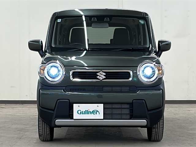 スズキ ハスラー HYBRID G 道央・札幌 2024(令6)年 0.3万km クールカーキPM /クルーズコントロール追従走行//衝突被害軽減システム//レーンアシスト//横滑り防止装置//パーキングアシスト//コーナーセンサー//アイドリングストップ//ヒーター付きシート//4WD//オートエアコン//パワーステアリング//パワーウィンドウ//ABS//純正LEDヘッドライト//スマートキー//スペアキー1本//エンジンスタートボタン//エアバッグダブル＋サイド