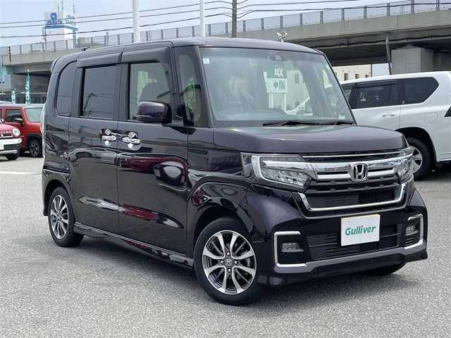 ホンダ Ｎ ＢＯＸ カスタム L 石川県 2022(令4)年 4.1万km プレミアムベルベットパープル・パール 純正8型ナビ/CD/DVD/フルセグTV/バックカメラ/LEDヘッドライト/両側パワースライドドア/スマートキー/プッシュスタート/ホンダセンシング/レーダークルーズ/純正アルミホイール/電動ミラー/シートヒーター/クリアランスソナー