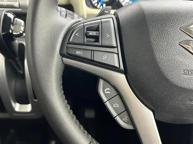 スズキ クロスビー HYBRID MZ 道央・札幌 2020(令2)年 4.8万km キャラバンアイボリーパールメタリック/ホワイト 2トーンルーフ ・ワンオーナー/・４WD/・ディーラーOPナビ/　CD/DVD/SD/BT/フルセグ/・全方位カメラ/・ビルトインETC/・前方ドライブレコーダー/・衝突軽減ブレーキ/・クルーズコントロール/・レーンキープアシスト/・クリアランスソナー/・オートハイビーム/・前席シートヒーター/・LEDヘッドライト/・フォグライト/・オートライト/・プッシュスタート/・スマートキー/・純正フロアマット/・ドアバイザー