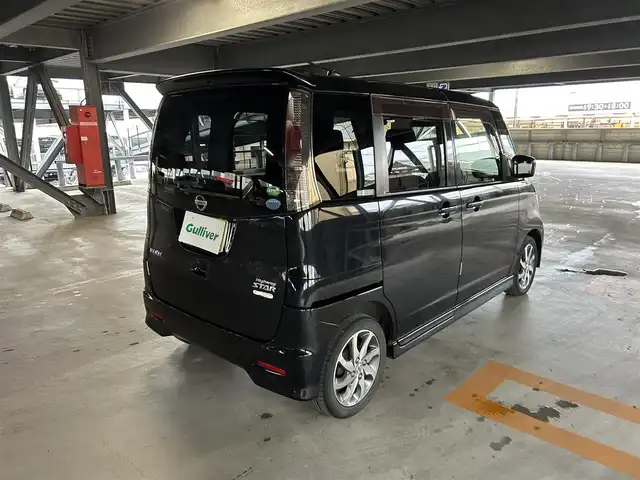 日産 ルークス ハイウェイスター 静岡県 2013(平25)年 10.2万km ブルーイッシュブラック 純正ナビ/・ワンセグTV/DVD/バックカメラ/ETC/片側電動スライドドア/オートライト/スマートキー/純正アルミホイール