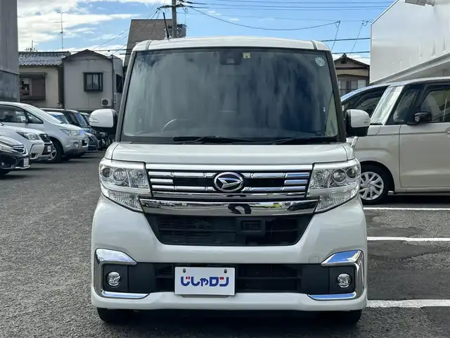 ダイハツ タント カスタム RS SAⅡ 京都府 2016(平28)年 6.1万km パールホワイトⅢ （株）IDOMが運営する【じしゃロン伏見店】の/自社ローン専用車両になります。/こちらは現金またはオートローンご利用時の価格です。/自社ローンご希望の方は別途その旨お申し付けください/純正ナビ/【CD・DVD・ラジオ・TV・SD・BT・iPod・USB・AUX】/両側パワスラ/アイドリングストップ/後方コーナーセンサー/ETC/Bカメラ/ステリモ/横滑り防止装置/レーンキープアシスト/衝突被害軽減システム/純正フロアマット/社外アルミホイール/オートライト/Fフォグ/LEDライト/電格ミラー/ウインカーミラー