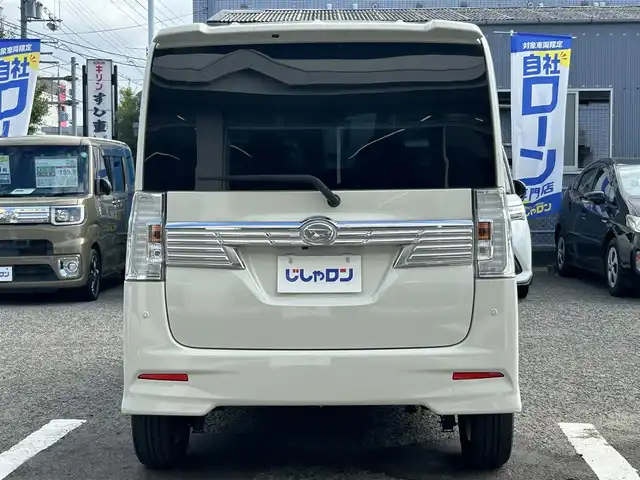 ダイハツ タント カスタム RS SAⅡ 京都府 2016(平28)年 6.1万km パールホワイトⅢ （株）IDOMが運営する【じしゃロン伏見店】の/自社ローン専用車両になります。/こちらは現金またはオートローンご利用時の価格です。/自社ローンご希望の方は別途その旨お申し付けください/純正ナビ/【CD・DVD・ラジオ・TV・SD・BT・iPod・USB・AUX】/両側パワスラ/アイドリングストップ/後方コーナーセンサー/ETC/Bカメラ/ステリモ/横滑り防止装置/レーンキープアシスト/衝突被害軽減システム/純正フロアマット/社外アルミホイール/オートライト/Fフォグ/LEDライト/電格ミラー/ウインカーミラー