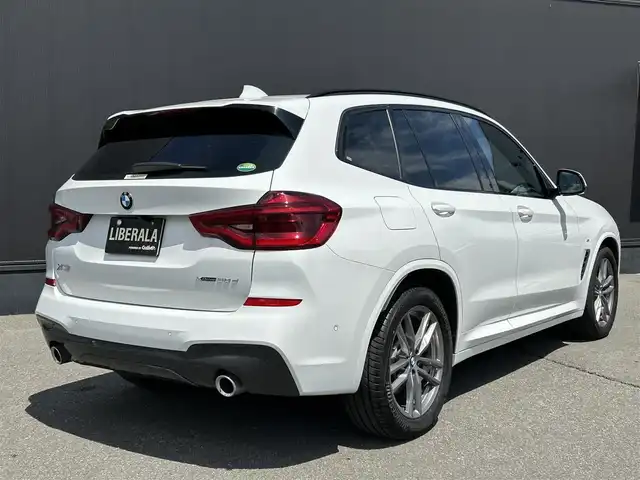 ＢＭＷ Ｘ３ xDrive20d Mスポーツ 道東・釧路十勝 2021(令3)年 3.7万km アルピンホワイトⅢ ４WD/純正ナビ/　　TV/BT/Type-C/screen mirroring/全方位カメラ/ミラーETC/純正前後ドライブレコーダー/ドライビングアシストプロフェッショナル/衝突回避ブレーキ/レーンキーピングアシスト/アクティブクルーズコントロール/パーキングアシストプラス/ヘッドアップディスプレイ/ハーフレザーシート/前席シートヒーター/前席パワーシート/ワイヤレス充電/パワーバックドア/LEDヘッドライト/アクティブヘッドライト/純正19インチAW/純正フロアマット/取扱説明書/保証書