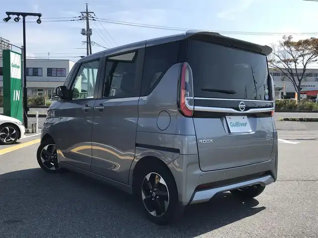 日産 ルークス HWS X プロパイロットED 鳥取県 2020(令2)年 3.6万km チタニウムグレーメタリック 純正ナビ/フルセグ/CD/DVD/BT/USB/アラウンドビューモニター/プロパイロット/エマージェンシーブレーキ/レーンキープアシスト/前後クリアランスソナー/レーダークルーズコントロール/両側パワースライドドア/LEDヘットライト/フォグライト/純正14インチアルミホイール/プッシュエンジンスタート/アイドリングストップ/スマートキー