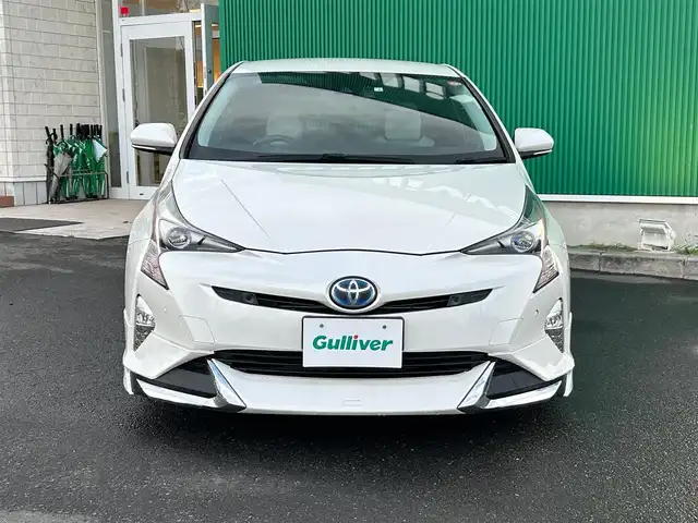 トヨタ プリウス A ツーリングセレクション 宮城県 2016(平28)年 9.7万km ホワイトパールクリスタルシャイン トヨタセーフティセンス/社外エアロ【F・S・R】/純正SDナビ/【CD・DVD・BT・SD・フルセグTV】/バックカメラ/レーダークルーズコントロール/ブラインドスポットモニター/レーンディパーチャートアラート/ヘッドアップディスプレイ/パーキングアシスト/レザーシート/シートヒーター/純正17インチアルミホイール/コーナーセンサー/ステアリングスイッチ/純正ドライブレコーダー/電動格納ウィンカーミラー/オートライト/LEDヘッドライト/フォグランプ/スマートキー×2/エンジンスターター/ETC
