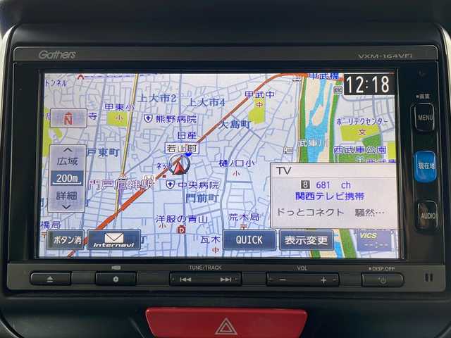 ホンダ Ｎ ＢＯＸ G ターボ Lパッケージ 兵庫県 2016(平28)年 4.8万km ブリリアントスポーティブルーメタリック2トーン ワンオーナー/純正ディーラーナビ/　Bluetooth・AM/FM・USB・CD・DVD/フルセグTV（走行中視聴可能）/バックカメラ/前後ドライブレコーダー/純正ビルトインETC/両側パワースライドドア/アンチロック・ブレーキ・システム/衝突被害軽減システム/横滑り防止装置/盗難防止装置/アイドリングストップ/クルーズコントロール/オートライト/純正アルミホイール/カーテンエアバッグ/スマートキー/スペアキー×１/取扱説明書/保証書
