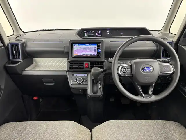 スバル シフォン G スマートアシスト 埼玉県 2022(令4)年 1.8万km ブラックマイカメタリック 純正ナビ　NMZK-W72D/(Bluetooth/USB/ipod/CD/DVD/AM/FM)/地デジフルセグ/バックカメラ/片側パワースライドドア/衝突軽減ブレーキ/クリアランスソナー/アイドリングストップ/パワーモード/ロールサンシェード/電動格納ミラー/ステアリングリモコン/純正フロアマット/純正ドアバイザー