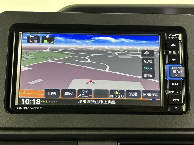 スバル シフォン G スマートアシスト 埼玉県 2022(令4)年 1.8万km ブラックマイカメタリック 純正ナビ　NMZK-W72D/(Bluetooth/USB/ipod/CD/DVD/AM/FM)/地デジフルセグ/バックカメラ/片側パワースライドドア/衝突軽減ブレーキ/クリアランスソナー/アイドリングストップ/パワーモード/ロールサンシェード/電動格納ミラー/ステアリングリモコン/純正フロアマット/純正ドアバイザー