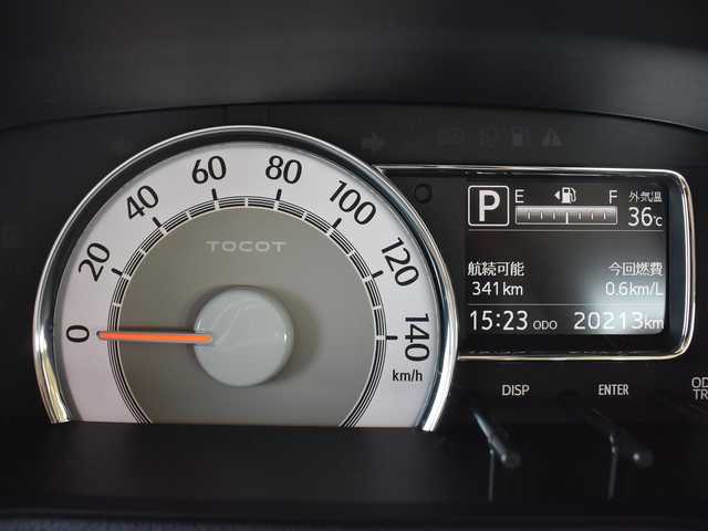 ダイハツ ミラ トコット G リミテッド SAⅢ 福岡県 2021(令3)年 2.1万km セラミックグリーンM スマートアシストIII/社外メモリーナビ/TV/CD/パノラマモニター/純正LEDヘッドライト/前席シートヒーター/ステアリングリモコン/オートライト/ヘッドライトレベライザー/フロアマット/ドアバイザー/プッシュスタート/スマートキー/保証書/取扱説明書