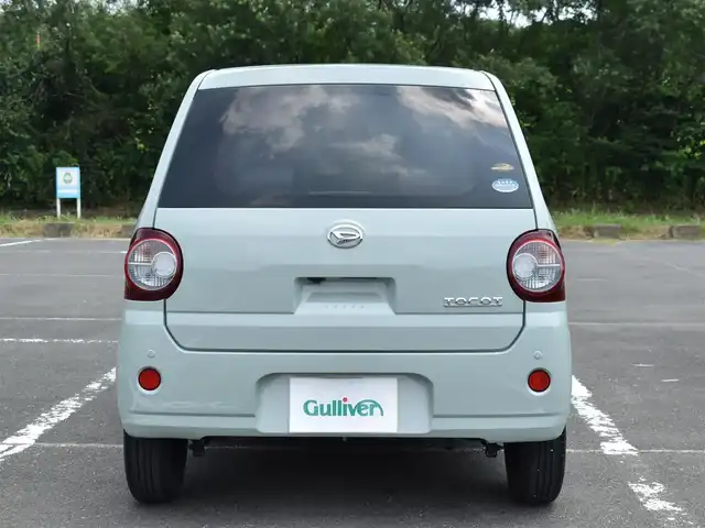 ダイハツ ミラ トコット G リミテッド SAⅢ 福岡県 2021(令3)年 2.1万km セラミックグリーンM スマートアシストIII/社外メモリーナビ/TV/CD/パノラマモニター/純正LEDヘッドライト/前席シートヒーター/ステアリングリモコン/オートライト/ヘッドライトレベライザー/フロアマット/ドアバイザー/プッシュスタート/スマートキー/保証書/取扱説明書