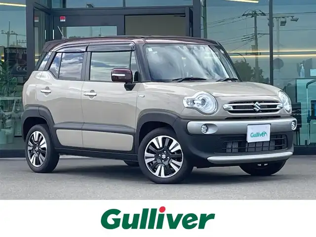 スズキ クロスビー HYBRID MZ 東京都 2024(令6)年 0.6万km キャラバンアイボリーパールメタリック/メロウディープレッド2トーン スズキセーフティサポート/・デュアルカメラブレーキサポート/・車線逸脱警報機能/・先行車発進お知らせ機能/・誤発進抑制機能/・アダプティブクルーズコントロール/・コーナーセンサー/プッシュスタート/アイドリングストップ/パドルシフト/社外メモリナビ/フルセグTV/ETC/前後ドライブレコーダー/シートヒーター/パーソナルテーブル/LEDヘッドライト/オートライト/ドアバイザー/16インチ純正アルミホイール/スマートキー