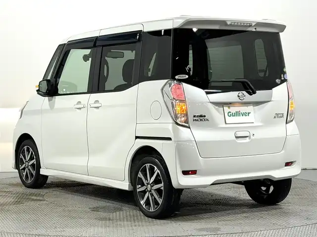 日産 デイズ ルークス ハイウェイスターX Gパッケージ 大阪府 2018(平30)年 1.6万km ホワイトパール 社外ナビTV 360カメラ 両側パワースライドドア 衝突軽減ブレーキ スマートキー プッシュスタート 横滑り防止装置 アイドリングストップ オートライト 前後ドライブレコーダー ETC