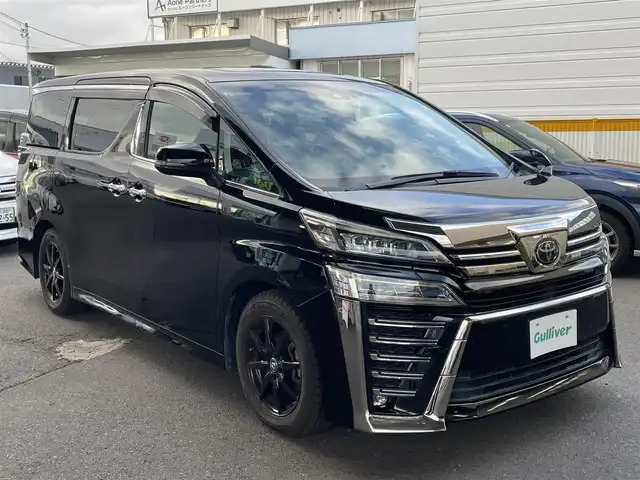 トヨタ ヴェルファイア Z Gエディション 宮城県 2018(平30)年 4.2万km ブラック ４WD/スマートキー/DualAC/バックカメラ/純正ナビ/TV（AM、FM、BT）/３列シート/パワーシート/シートヒーター、エアシート/オットマンシート/両側パワースライドドア/コーナーセンサー/パワーバックドア/フリップダウンモニター/サンルーフ/ヒートステアリング/前後ベンチレーション/２列目パワーシート/USB端子/１００V充電/クルーズコントロール（追跡あり）