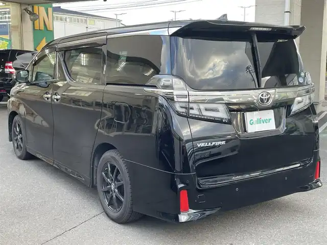 トヨタ ヴェルファイア Z Gエディション 宮城県 2018(平30)年 4.2万km ブラック ４WD/スマートキー/DualAC/バックカメラ/純正ナビ/TV（AM、FM、BT）/３列シート/パワーシート/シートヒーター、エアシート/オットマンシート/両側パワースライドドア/コーナーセンサー/パワーバックドア/フリップダウンモニター/サンルーフ/ヒートステアリング/前後ベンチレーション/２列目パワーシート/USB端子/１００V充電/クルーズコントロール（追跡あり）