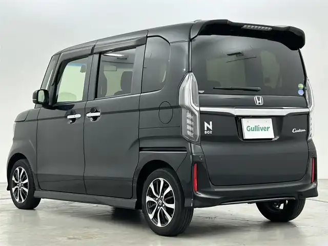 ホンダ Ｎ ＢＯＸ カスタム G L ホンダセンシング 福岡県 2019(令1)年 2.9万km クリスタルブラックパール 純正ナビ（ＢＴ，フルセグＴＶ）　/バックカメラ　/ビルトインＥＴＣ　/前後ドラレコ　/ＡＣＣ　/ホンダセンシング　/衝突軽減ブレーキ　/レーンキープ　/ＥＣＯＮ　/両側電動スライドドア　/純正１４インチＡＷ　/ＬＥＤライト
