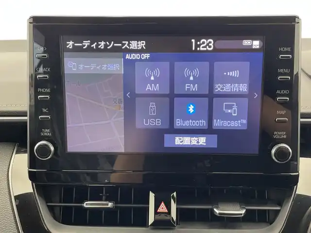 トヨタ カローラツーリング ダブルバイビー 栃木県 2020(令2)年 0.6万km スパークリングブラックパールクリスタルシャイン 純正ナビ/（Bluetooth/USB）/バックカメラ/トヨタセーフティセンス/・プリクラッシュセーフティ/・レーントレーシングアシスト/・レーンディパーチャーアラート/・ロードサインアシスト/・レーダークルーズコントロール/・オートマチックハイビーム/・ドライバー異常時対応システム/・プロアクティブドライビングアシスト/・発進遅れ告知機能/ビルトインETC/前方ドラレコ/ハーフレザーシート/オートライト/LEDヘッドライト/横滑り防止装置/フォグランプ/スマートキー/プッシュスタート/ステアリングスイッチ/電動格納ミラー/純正アルミホイール